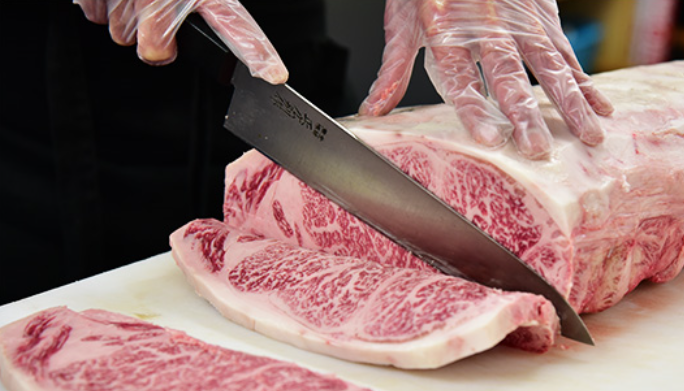 お肉のカットイメージ