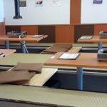 開業直前の店舗内部